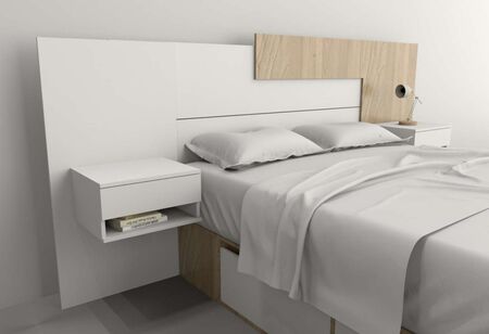 Respaldo Box 1,80m.y 2,00m. Olmo F. Everest Tables