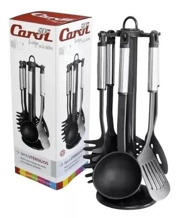 Set de 6 utensillos Carol 6800