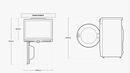 Lavarropas SAMSUNG WW65A4000EEUBG 6.5kg 1000RPM Inverter carga frontal blanco A - Miniatura 13