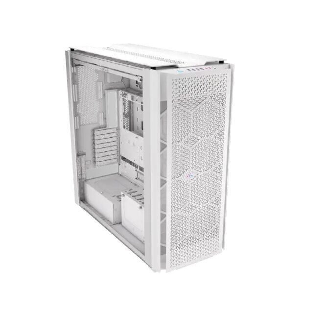 Gabinete Corsair 9000D Airflow TG Tower iCUE RGB White - Vista principal