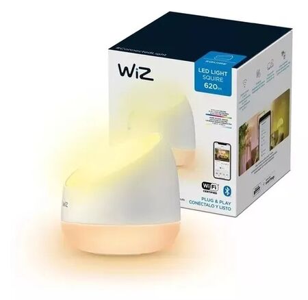 Luminaria De Mesa Decorativa Led Smart Wiz 929002690312