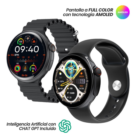 Smartwatch Grow Home Gr22Gt Negro Ia