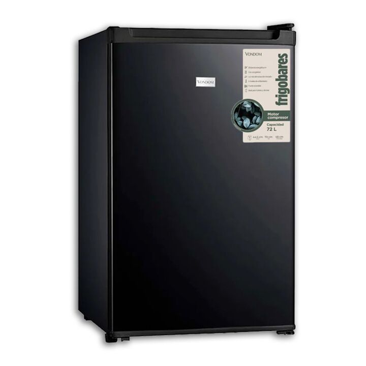 Frigobar Vondom RFG170N Con Motor Compresor 72 Litros Negro - Vista principal