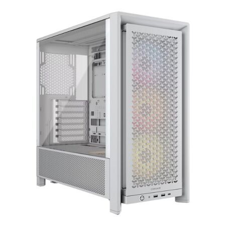 Gabinete Corsair 4000D FRAME ARGB Mid-Tower White