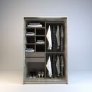 Placard Corredizo 1,20 2 Cajones Nevado Gris C. Tables - Miniatura 3