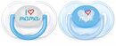 Chupetes Classic Avent Deco X2 Chupetes I Love Mama 0-6M. Celest SCF17251 - Miniatura 1