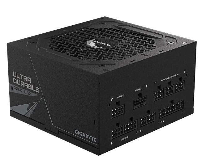 Fuente Gigabyte 850W 80 plus Gold Modular PCIe 5.0 for VGAs - Vista principal