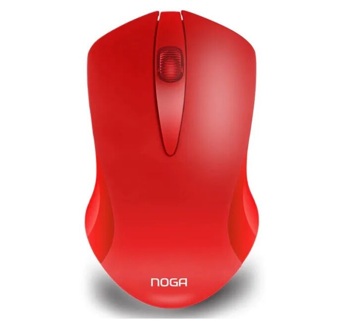 MOUSE INALAMBRICO ROJO NOGA NGM-680RJ - Vista principal