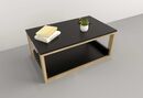 Mesa De Centro 0,90m Olmo F.|negro M. Tables - Miniatura 2