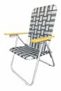 Reposera Sillon Plegable Descansar 5 Posiciones Aluminio 80001 - Miniatura 6