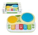 Juguete Organo Combinado Multifuncion Ingles-Espaol C Luces Y Sonido Poppi 6754 - Miniatura 2
