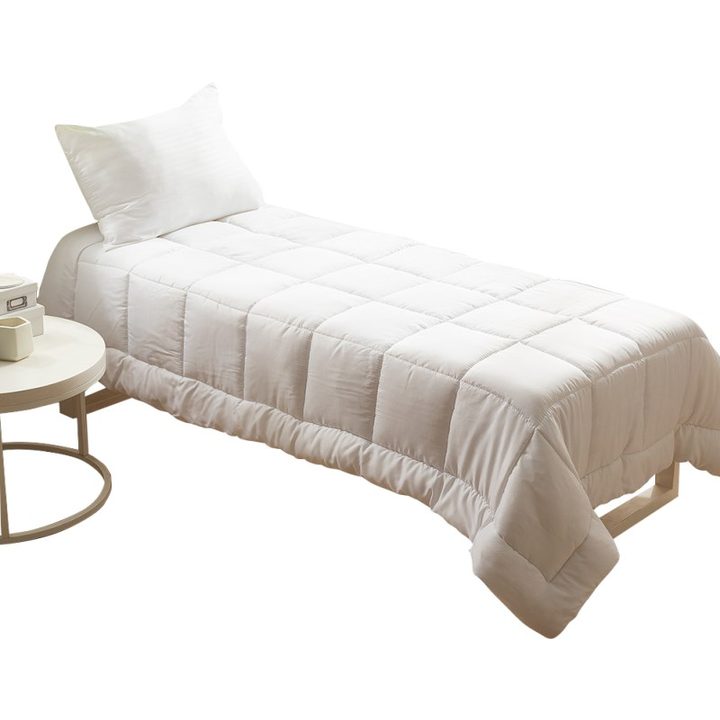 Cubrecama Casablanca Oro Liso Bl Twin - Vista principal