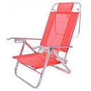 Reposera Avelino Aluminio Plegable 5 Posiciones Playera - Miniatura 3