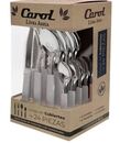 Juego De Cubiertos 24 Piezas Carol Areia Gris 31124-ARG - Miniatura 1