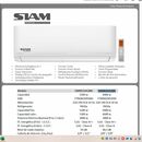 Aire Acondicionado Siam Inverter 6400W  Frio Calor - Miniatura 2