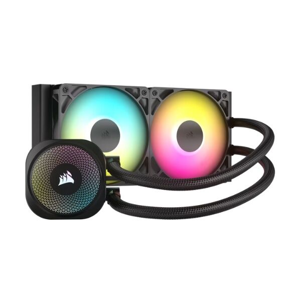 Water Cooling Corsair NAUTILUS 2x CPU Cooler 240mm RS ARGB Black - Vista principal