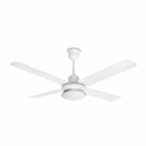 VENTILADOR DE TECHO PROTALIA 3314 CHAPA BLANCO CON LUZ  - 4607036