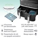 Freidora de Aire Oster KSTAF7MCDDF054 Airfryer Dual 7.6L - Miniatura 10