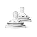 Tetinas Natural 2.0 - 2 Tetinas Fluir Lento 1M Avent - SCF042/27 - Miniatura 1