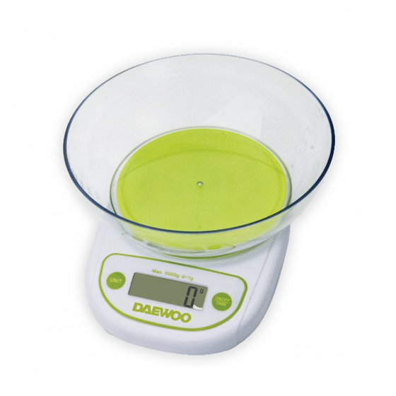 Balanza de Cocina Digital con Bowl Daewoo DKS-2054 - Vista principal