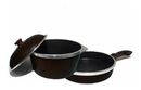 Olla Horno Dona Tina 5012 Set Olla Sarten antiadherente 28cm - Miniatura 3
