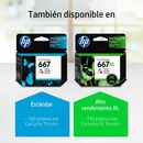 Cartucho De Tinta Hp 667 3ym78al Tricolor Original 2375 1275 - Miniatura 4