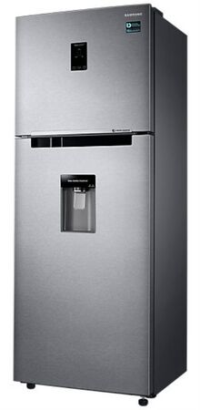 Heladera Samsung No Frost Inverter 382 Litros Con Dispenser Color Inox