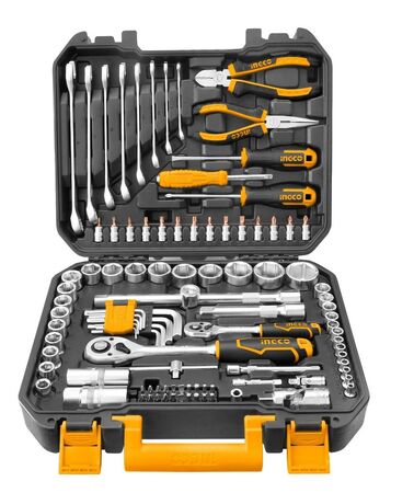 Set Industrial De 100 Herramientas Ingco Maletin - HKTHP21001