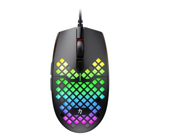 Mouse Gaming Retroiluminado RGB Crown Mustang ( AKIRA) - Vista principal