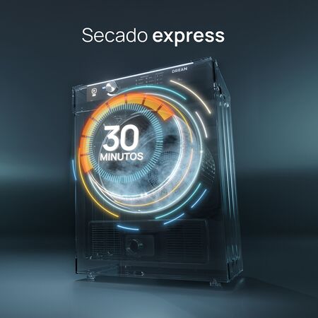 Secarropas por calor DREAN SED090VBCL0 9 Kg Blanco