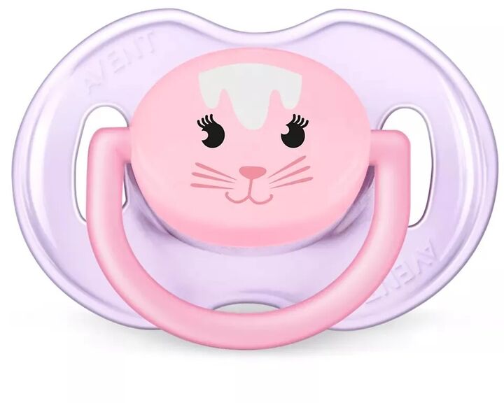 Chupetes Classic Avent Deco X2 Chupetes Animales 0-6M. Rosa Aven SCF18213 - Vista principal