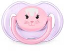 Chupetes Classic Avent Deco X2 Chupetes Animales 0-6M. Rosa Aven SCF18213 - Miniatura 1