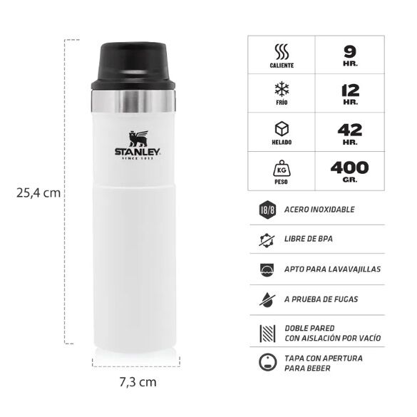 Vaso Termico One Hand Polar 591 Ml Stanley 10-06441-027 - Vista principal