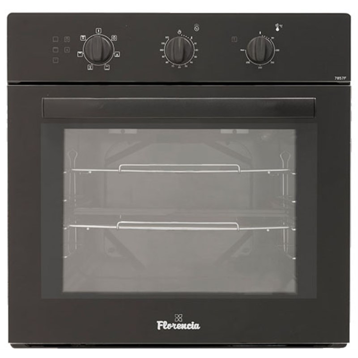 Horno Electrico Empotrable Florencia 63L 1200W 7857F Negro - Vista principal