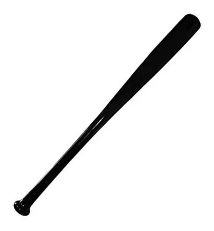 Bate Baseball Madera 69Cm Negro 11219