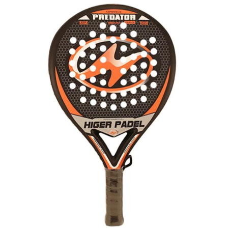 Paleta de pádel higer pádel predator naranja para principiantes